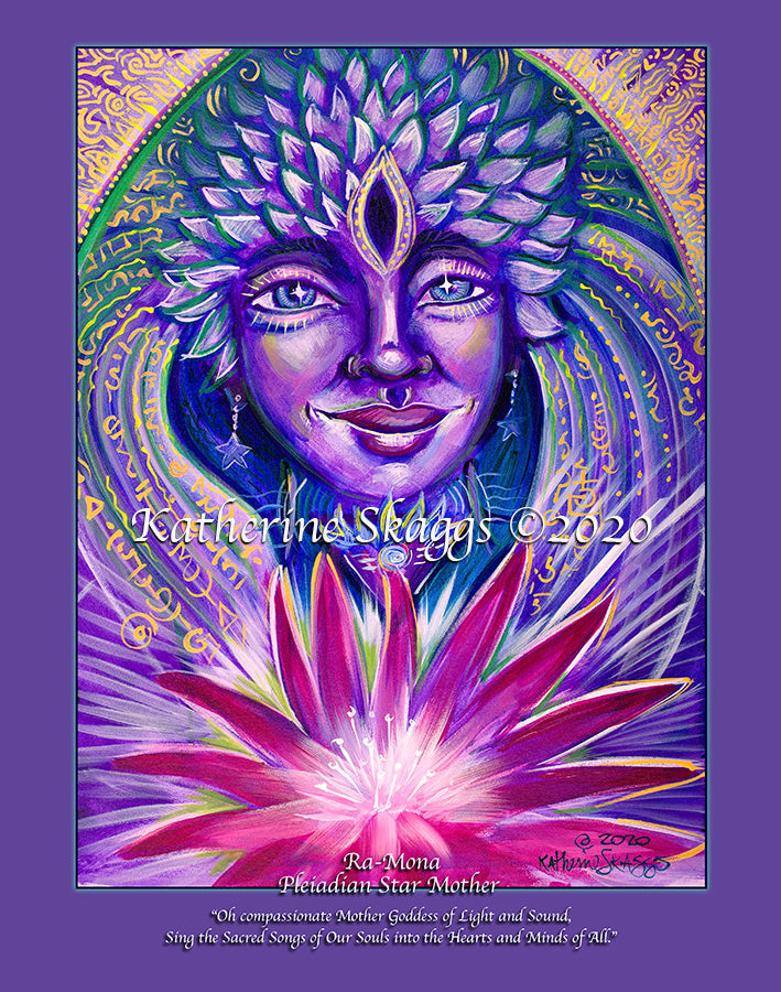 Ra-Mona, Pleiadian Star Mother of Light and Sound Healing