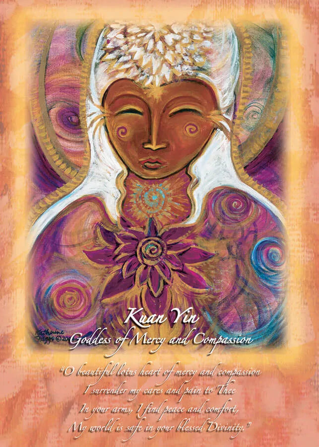 Katherine Skaggs Kuan Yin Altar Card