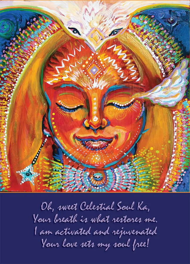 Katherine Skaggs Celestial Soul Ka Altar Card