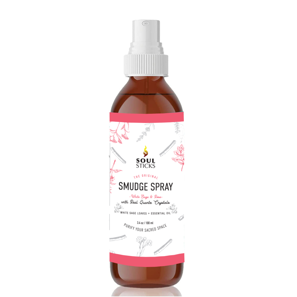White Sage & Rose Smudge Spray