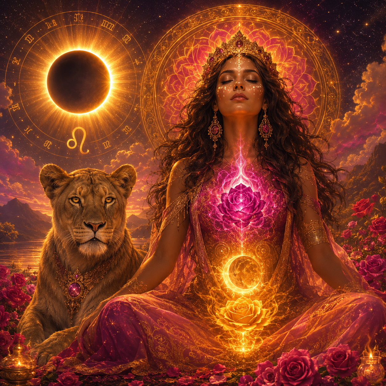 New Moon in Leo Women's Wisdom Circle August 12t