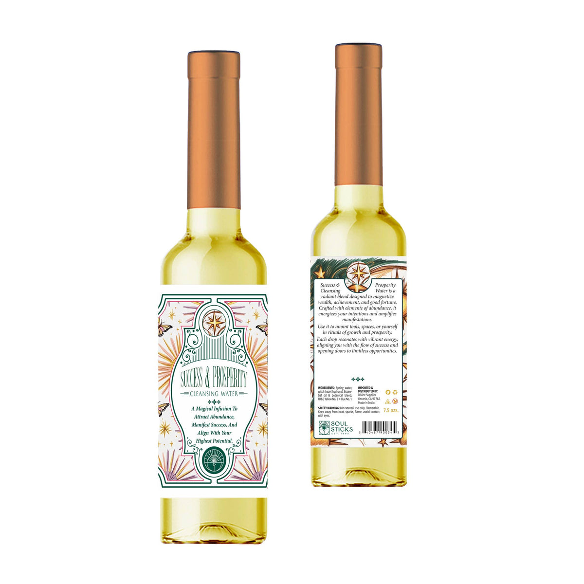 Success and Prosperity Spiritual Cleansing Water