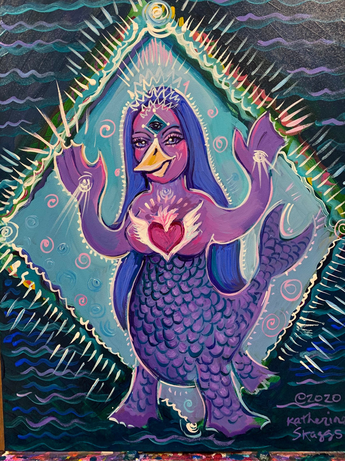 Amabie, Mermaid Water Spirit Ally to Heal, to Protect