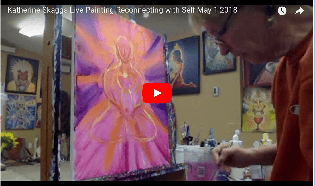 Reconnect with Self Live Painting with Katherine Skaggs