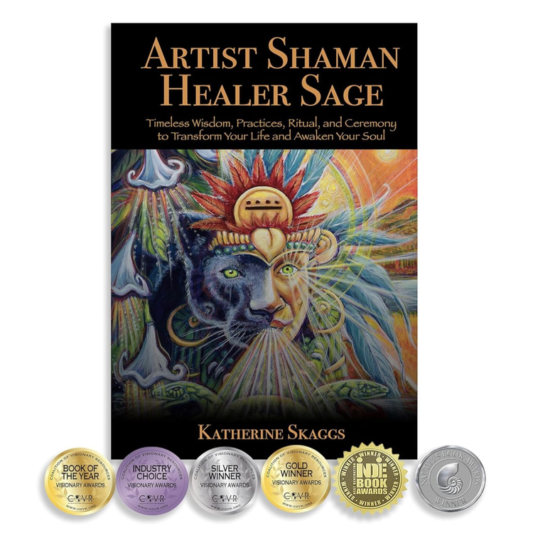 Artist Shaman Healer Sage book by Katherine Skaggs