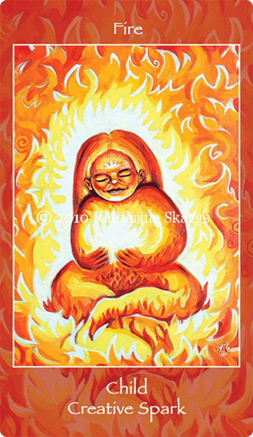 child-of-fire-creative-spark-mythical-goddess-tarot-katherine-skaggs-sage-holloway