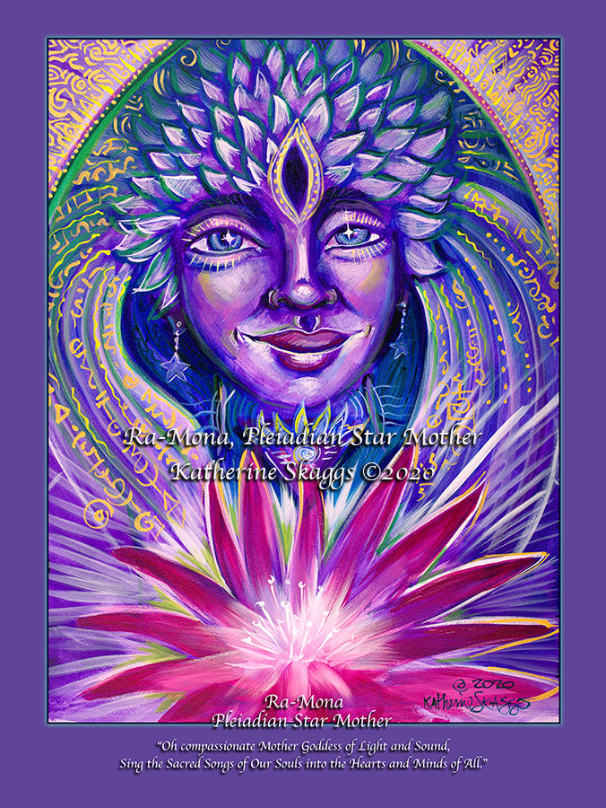 Ra-Mona, Pleiadian Star Mother of Light and Sound Healing