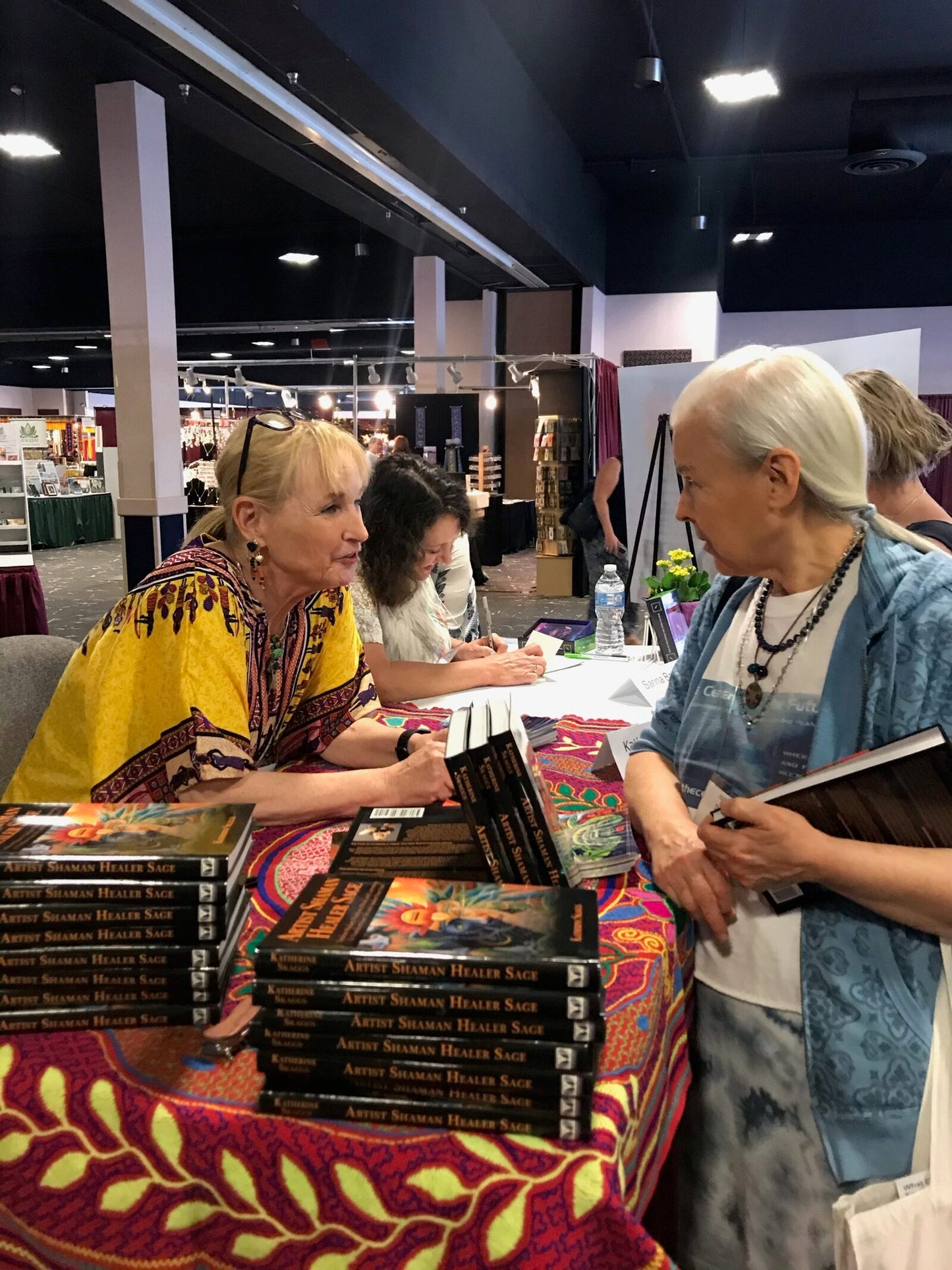 Katherine Skaggs book signing Artist Shaman Healer Sage