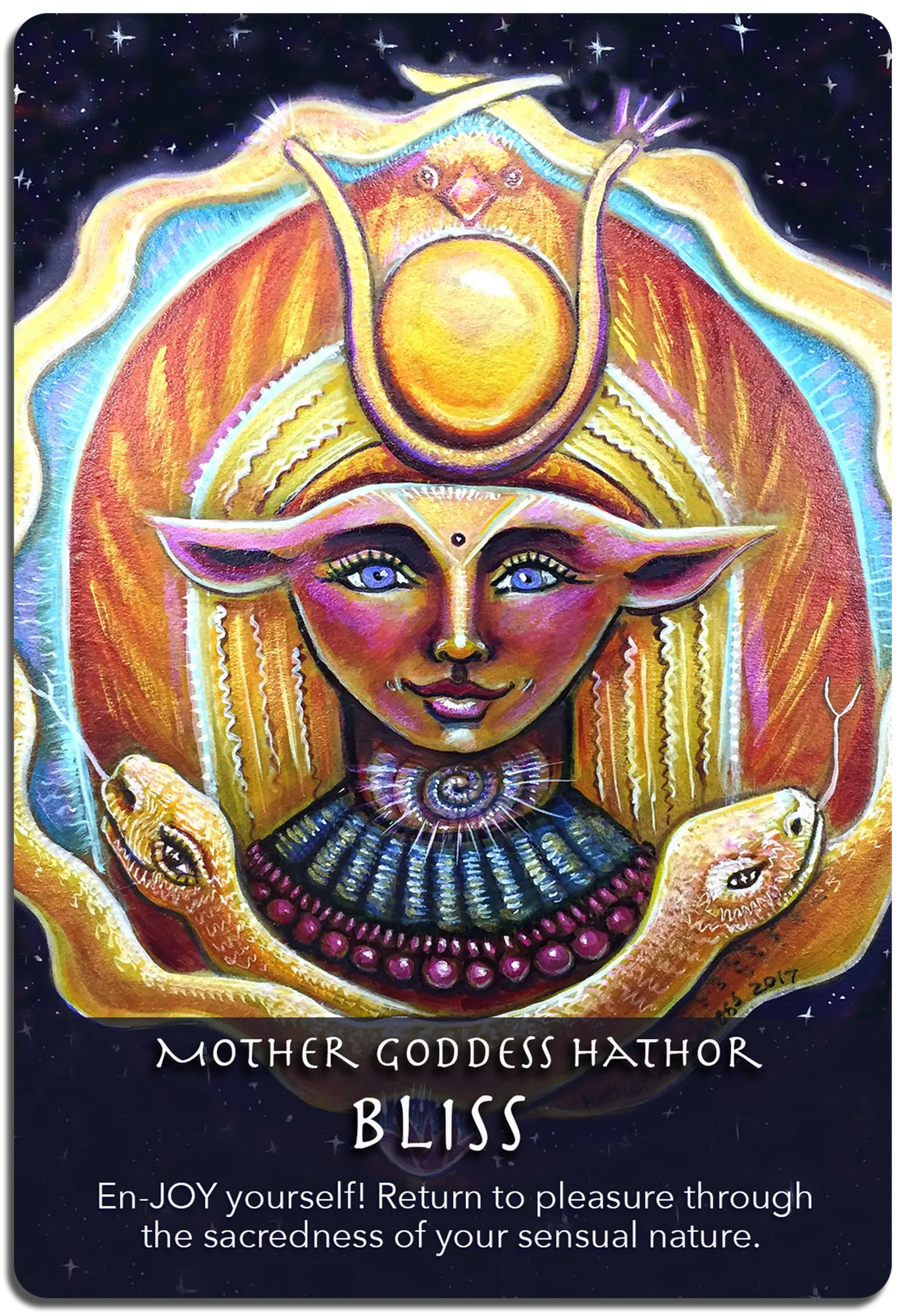 BLISS Goddess Hathor corners and shadow