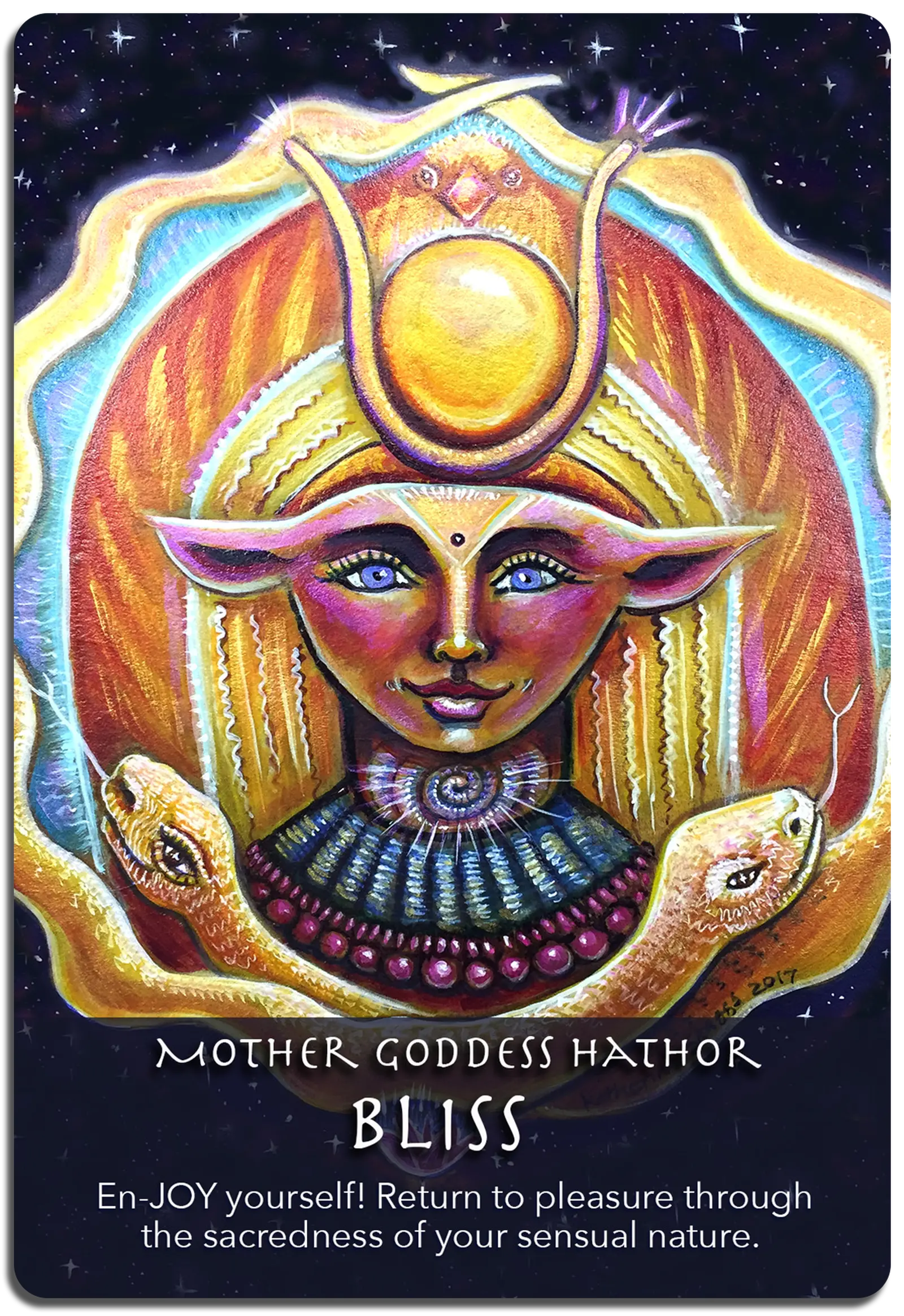BLISS Goddess Hathor corners and shadow