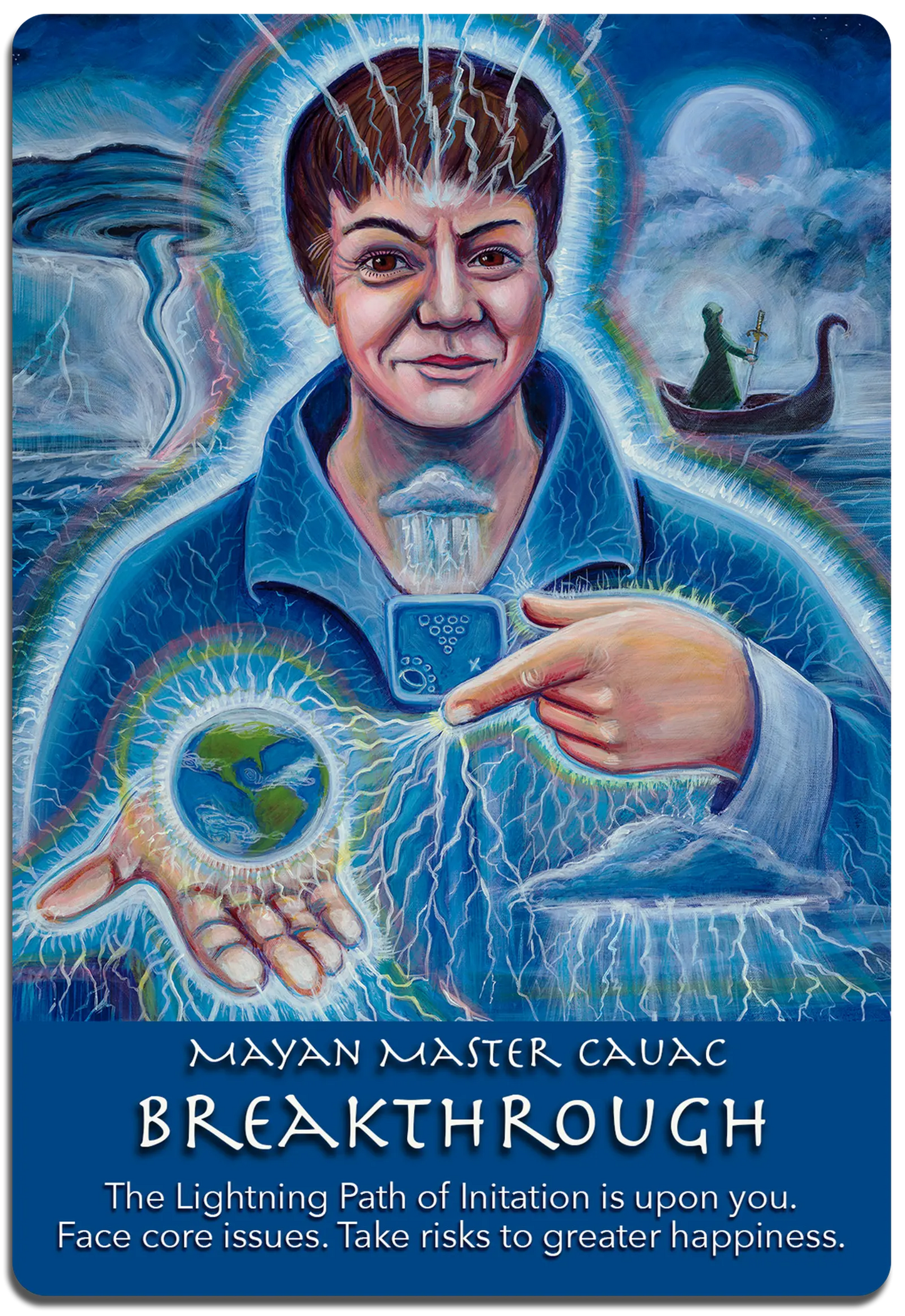 BREAKTHROUGH Mayan master Cauac corners and shadow