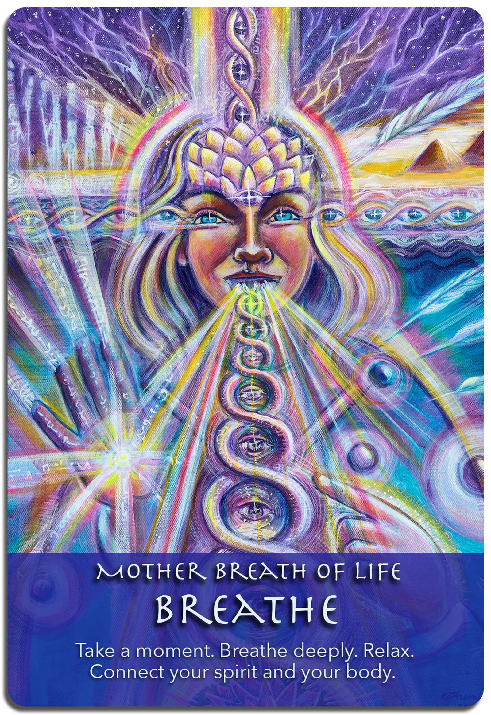 BREATHE Mother Breath of Life corners and shadow