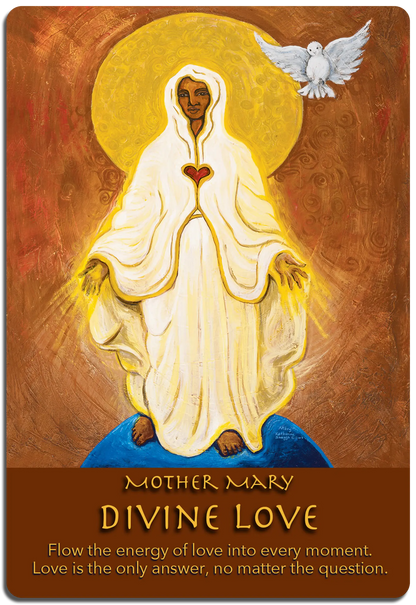 DIVINE LOVE - Mother Marycorners and shadowM