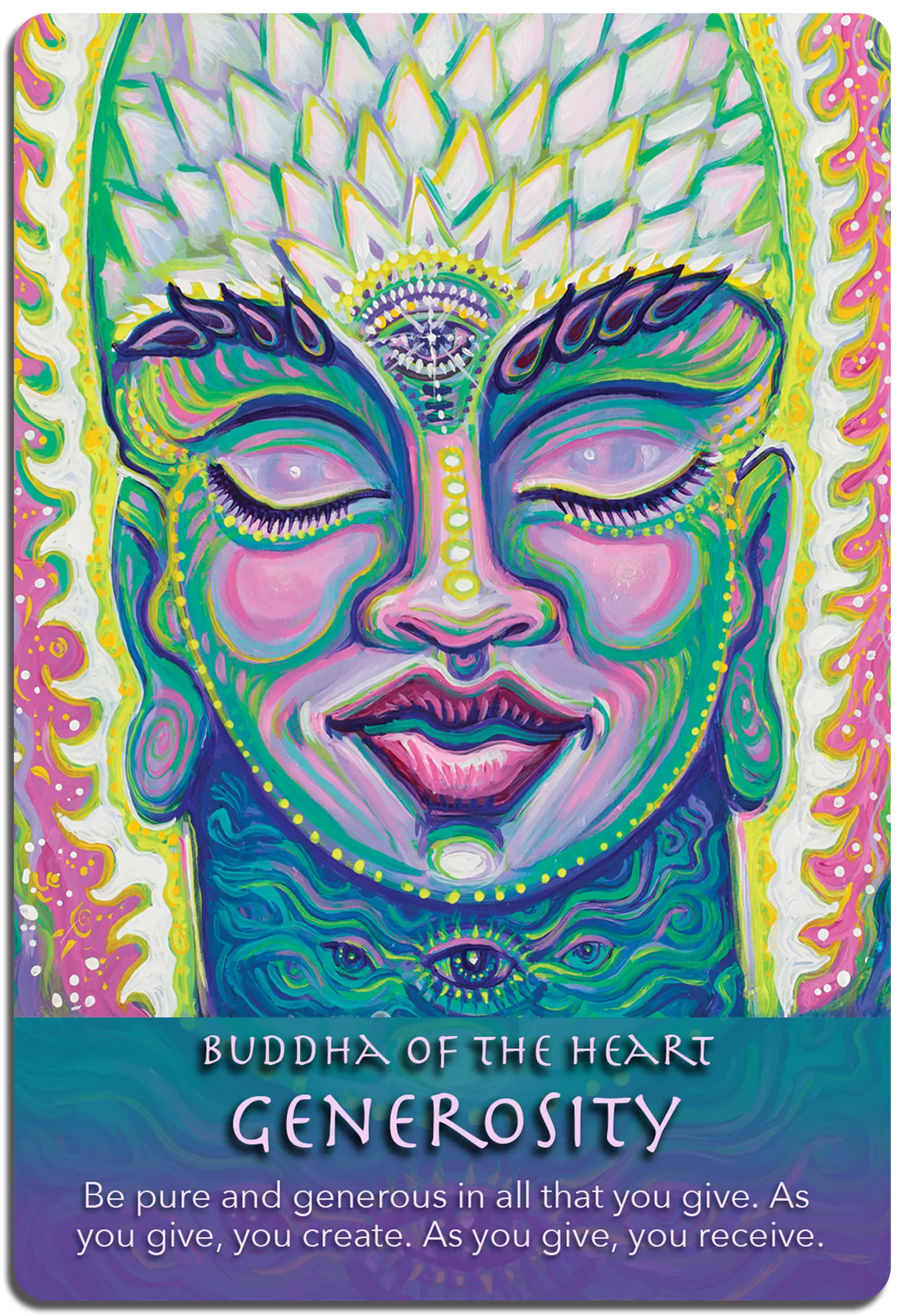 GENEROSITY Buddha of the Heart corners and shadow