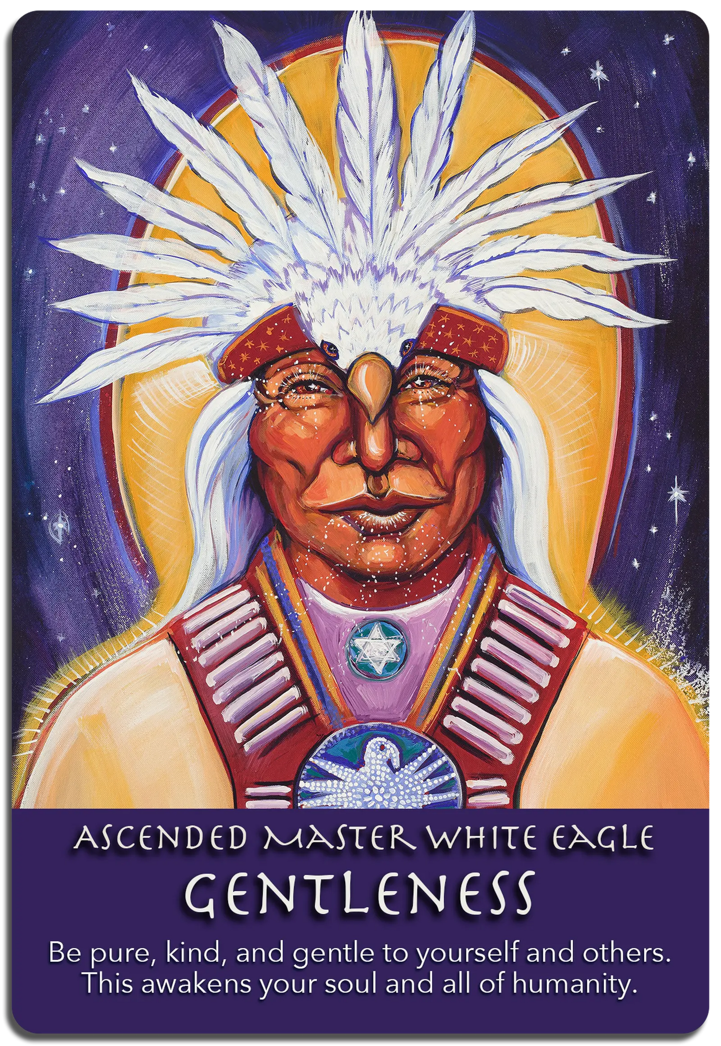 GENTLENESS - White Eagle corners and shadow