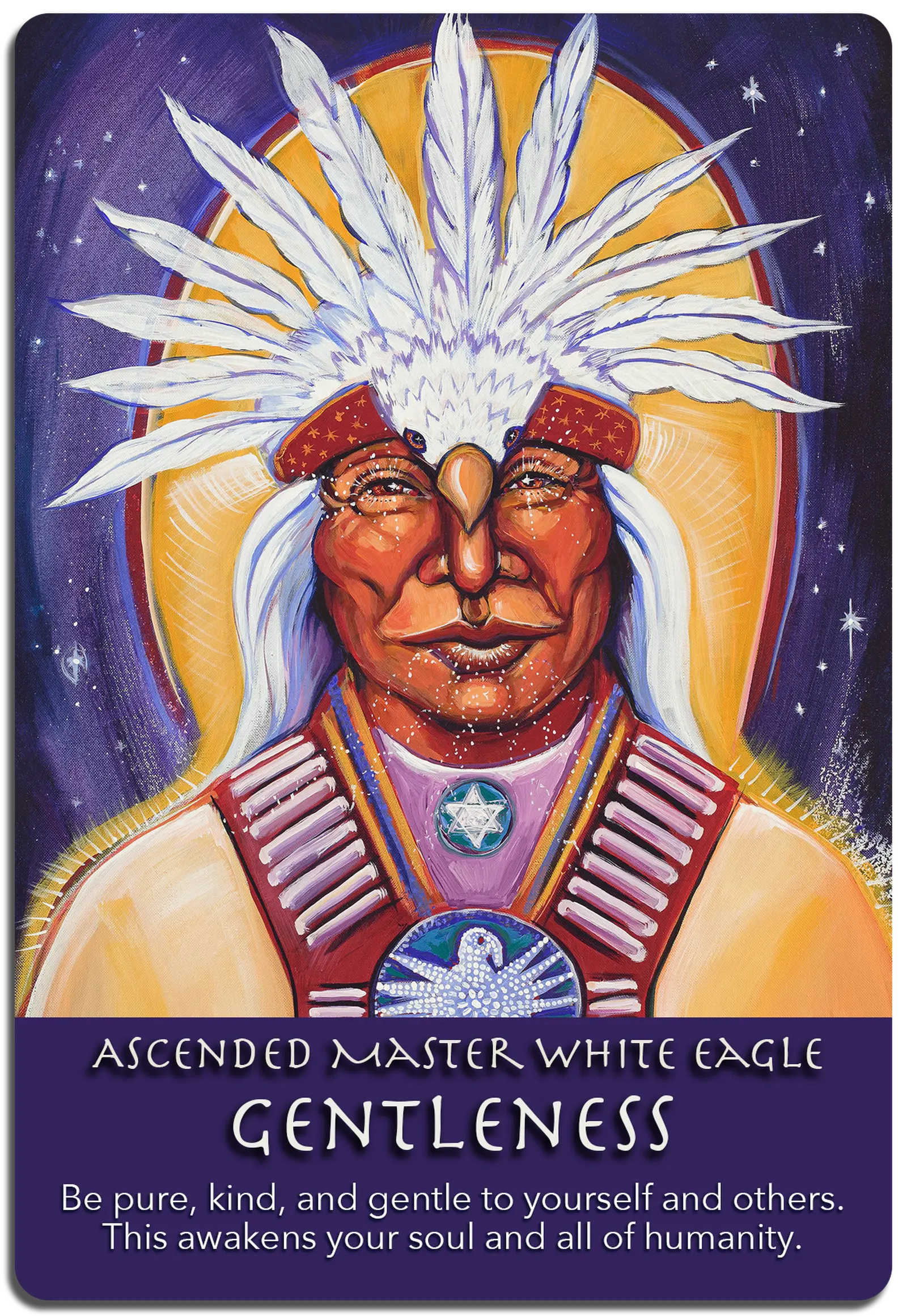 GENTLENESS - White Eagle corners and shadow