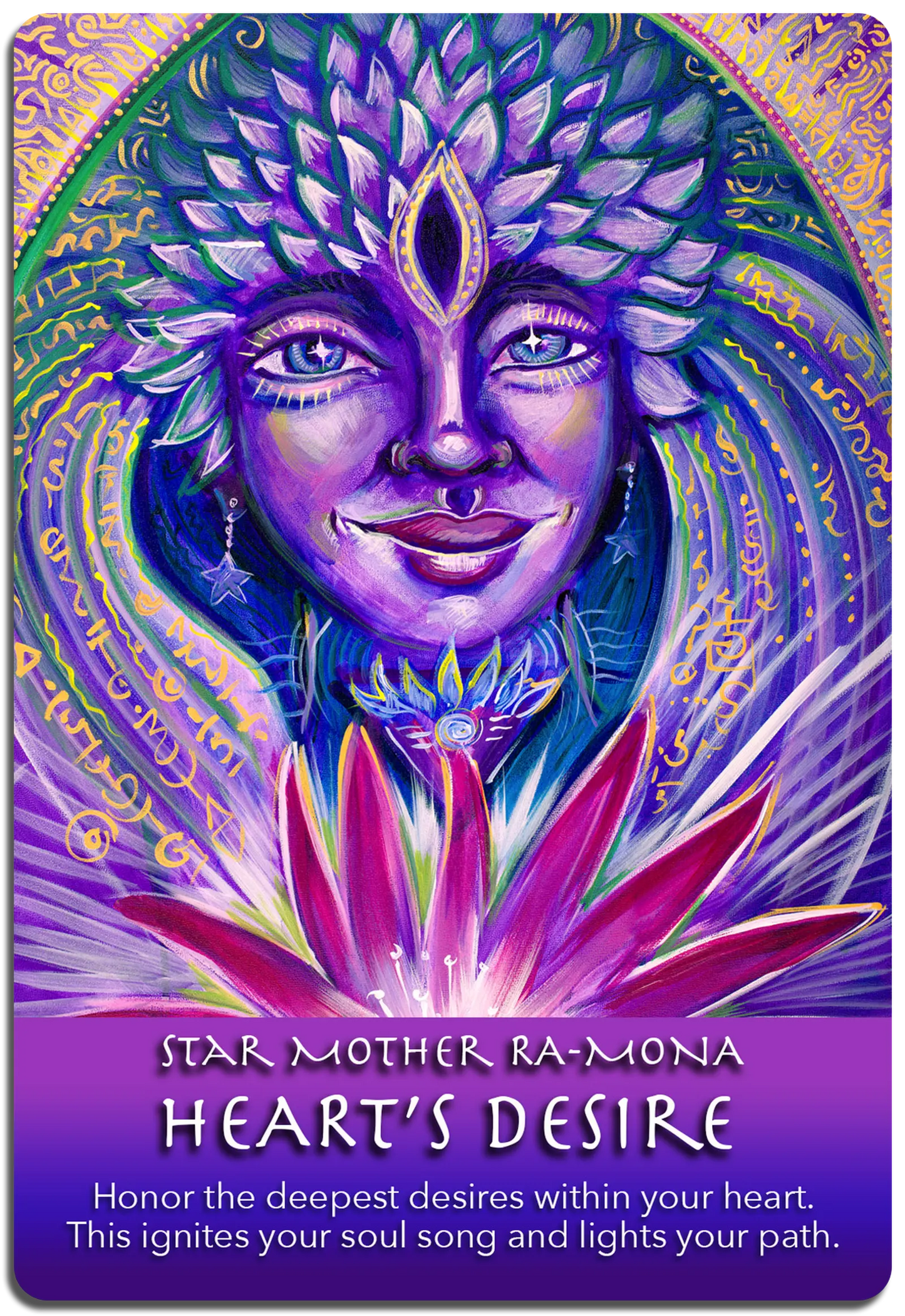 HEART'S DESIRE - Ra-Mona Pleiadian Angel corners and shadow