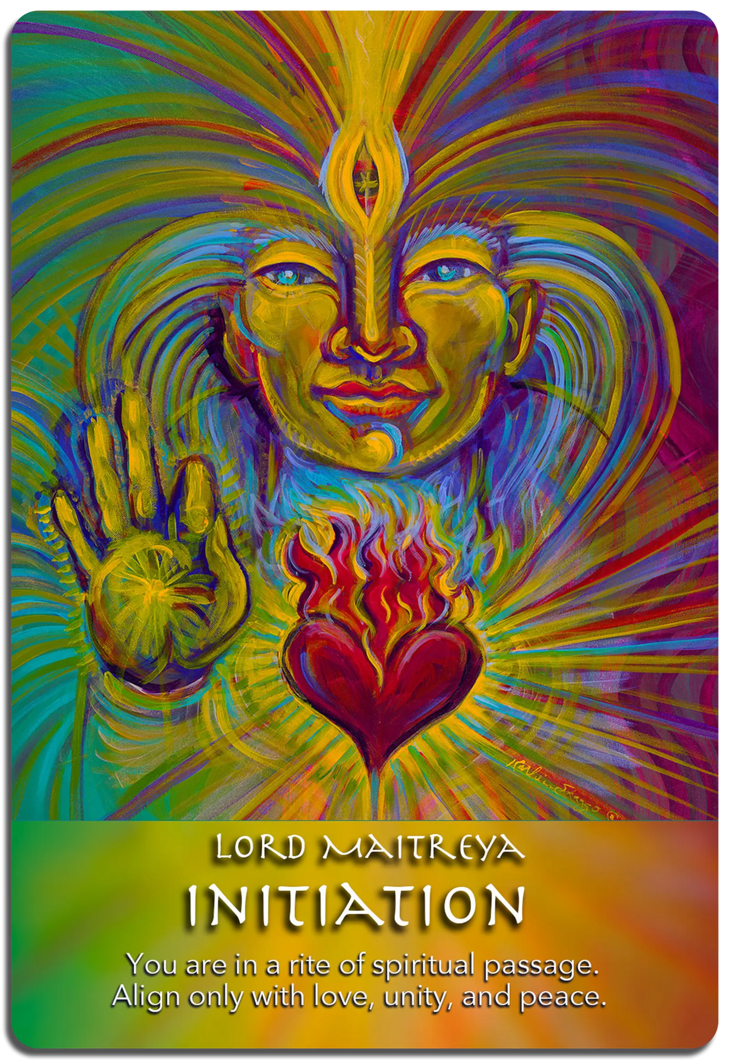 INITIATION Lord Maitraya corners and shadow