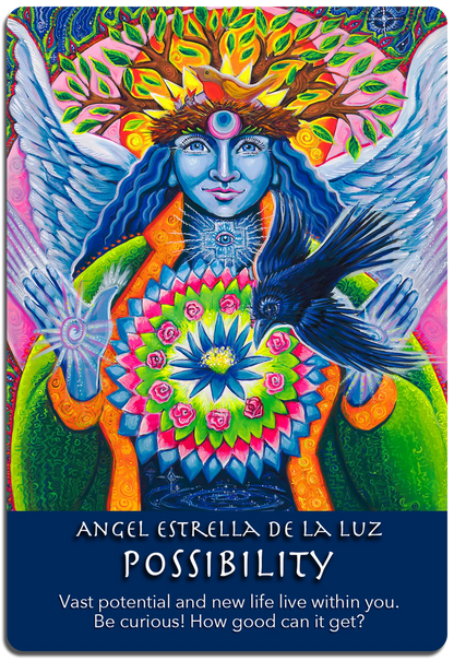 POSSIBILITY Angel Estrella de la Luz corners and shadow