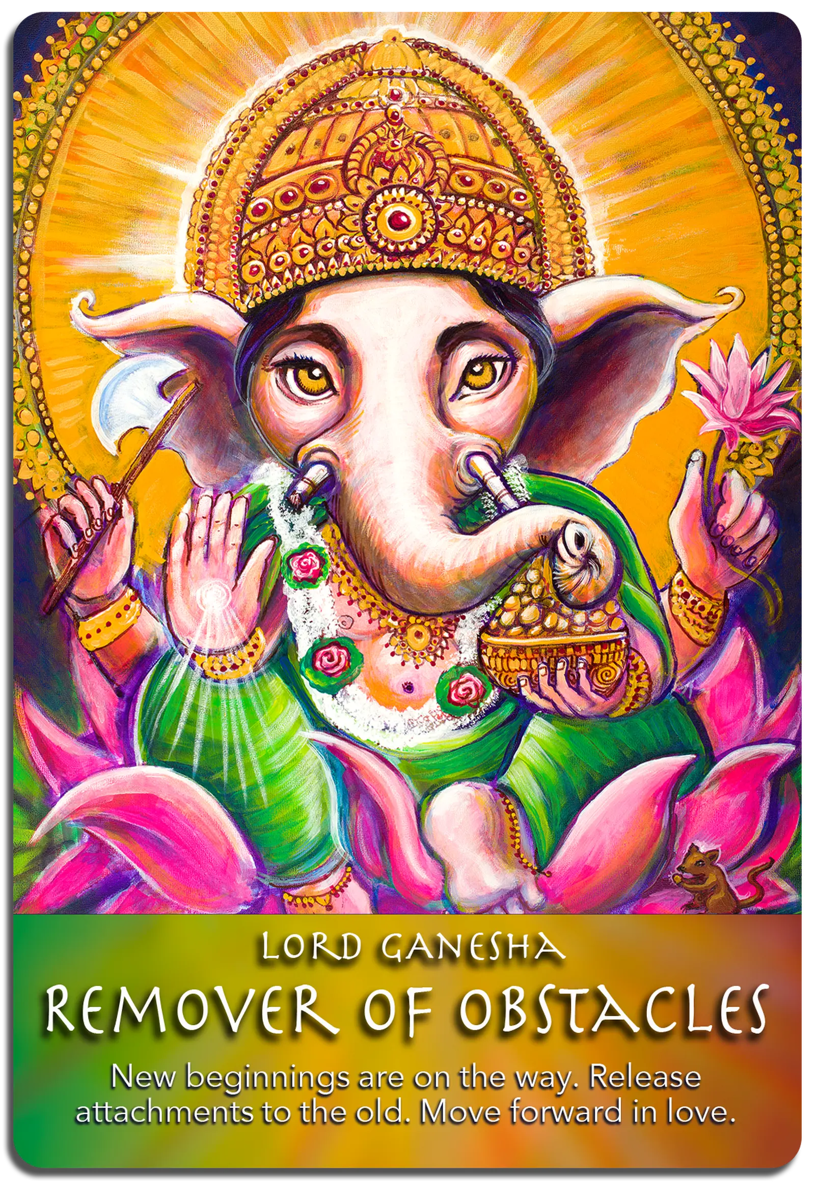 REMOVER OF OBSTACLES - Ganesha corners and shadow