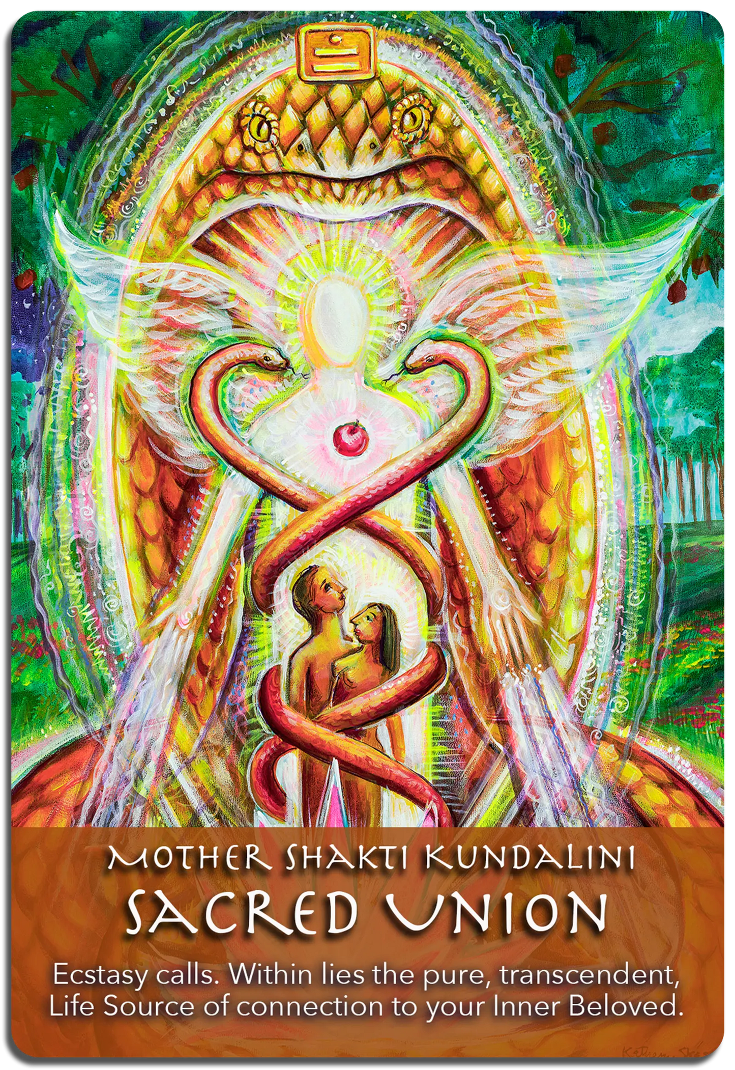 SACRED UNION - SERPENT TOTEM corners and shadow