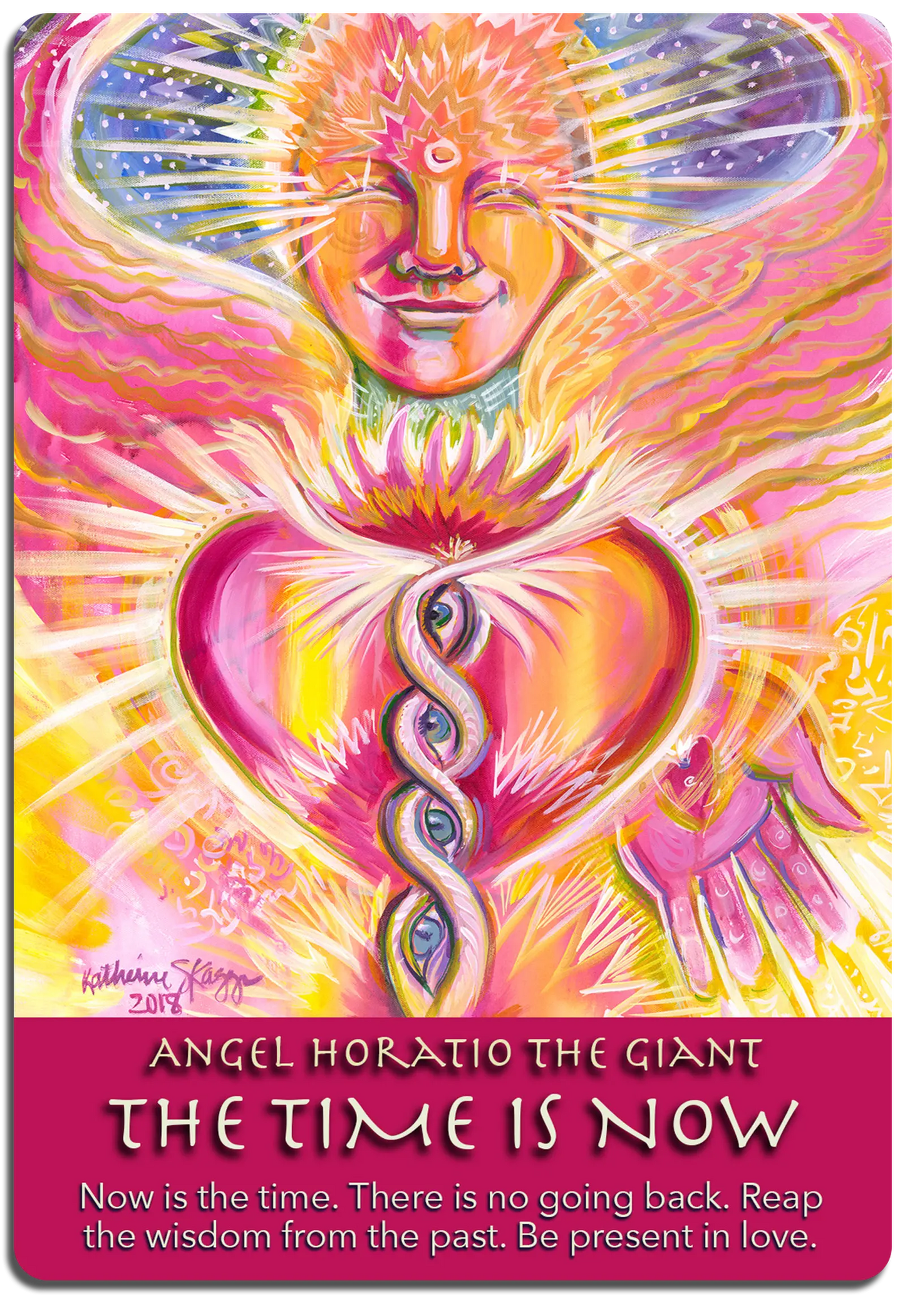 THE TIME IS NOW Horatio the Angel Giant corners and shadow