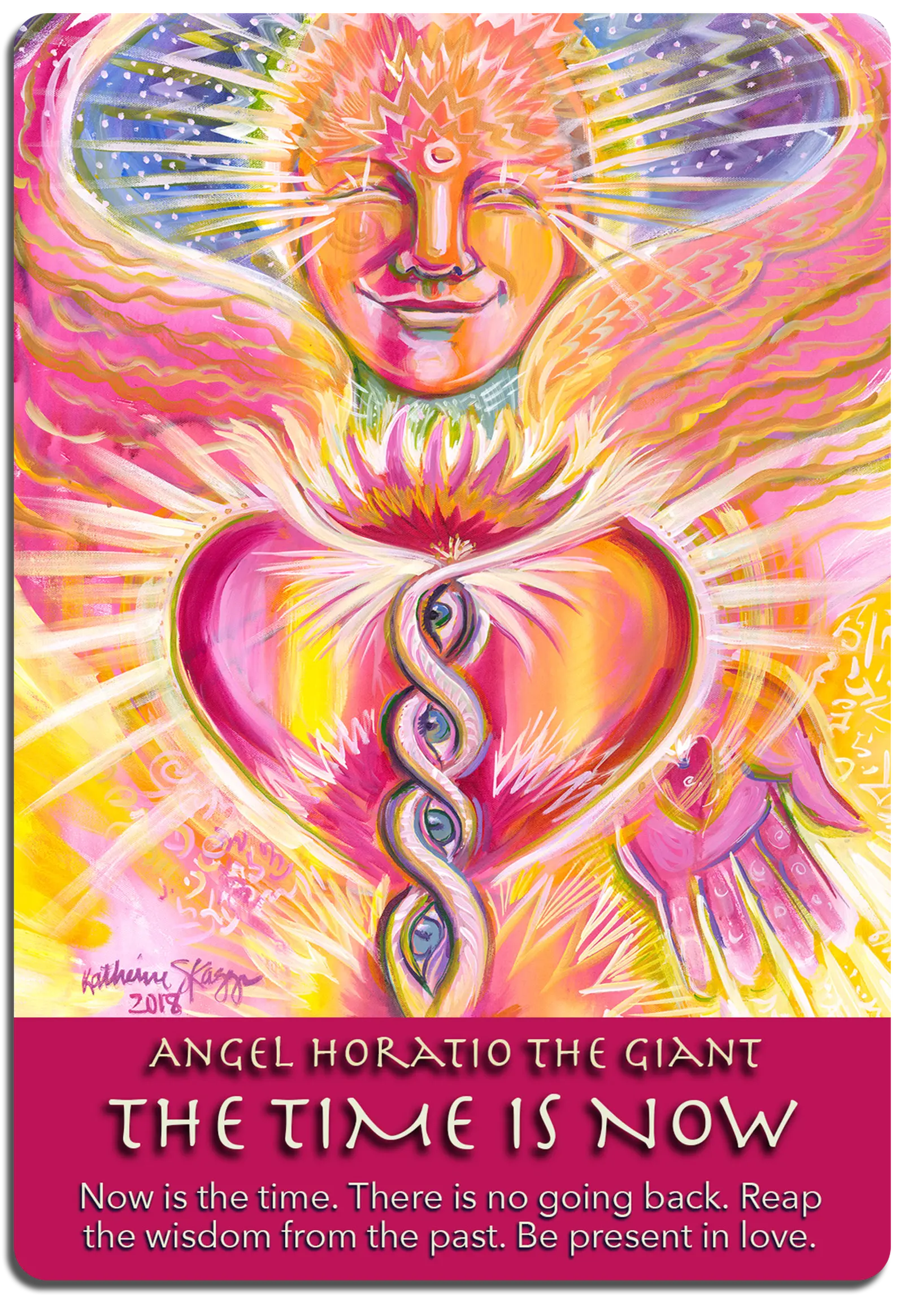 THE TIME IS NOW Horatio the Angel Giant corners and shadow