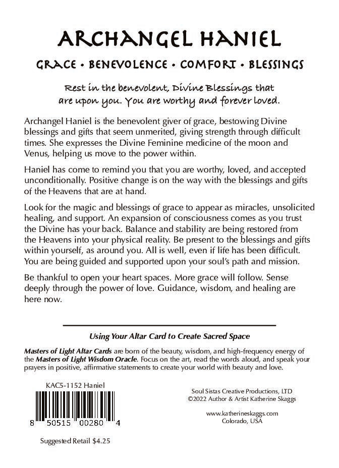 Archangel Haniel web text