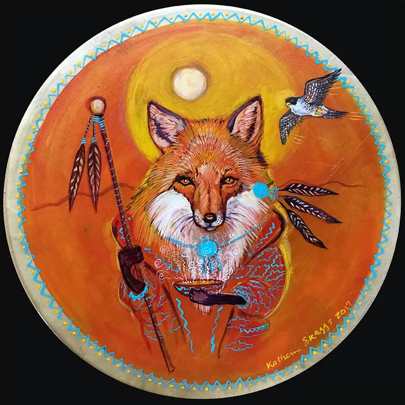 fox shaman drum medicine-web