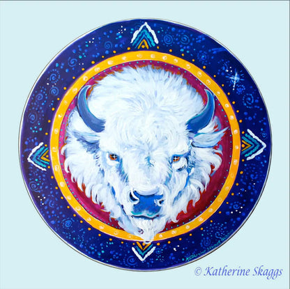 Buffalo Medicine Drum