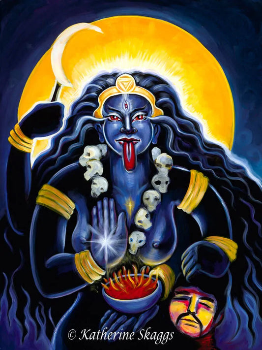 Hindu Mother Goddess Kali by Katherine Skaggs