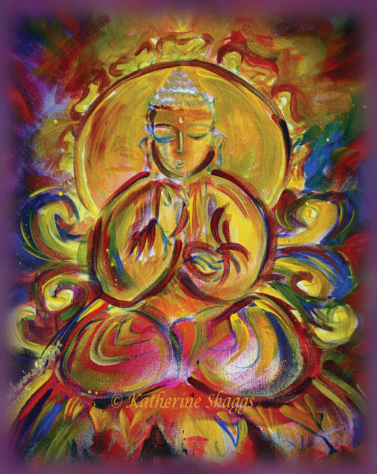 Katherine Skaggs Golden Buddha