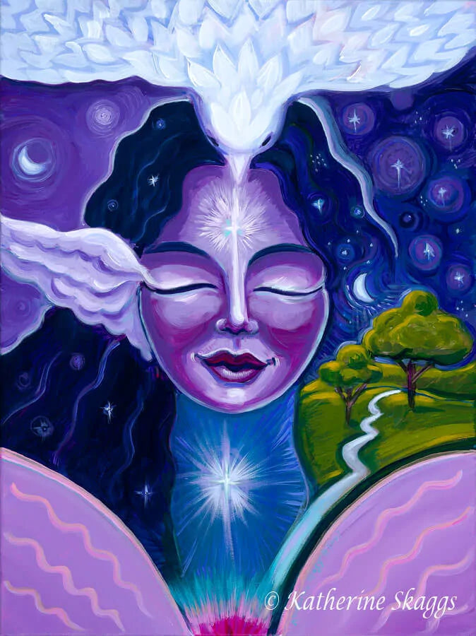 Katherine Skaggs Heavenly Night Angel of Peace