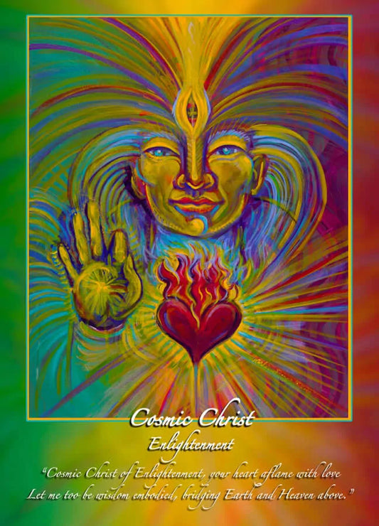 Katherine Skaggs Cosmic Christ Altar Card