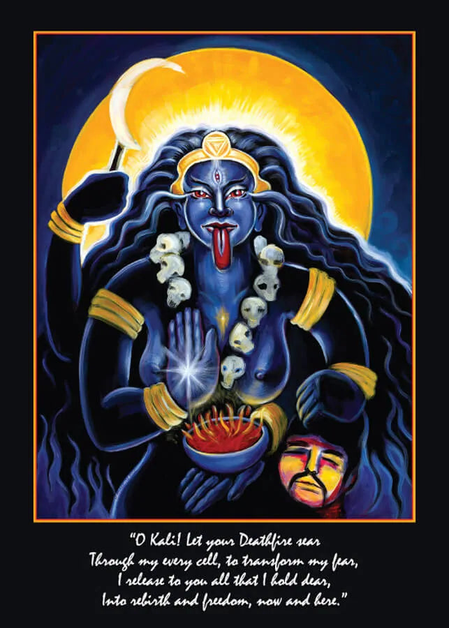 Katherine Skaggs Kali Altar Card