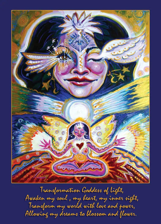 Katherine Skaggs Transformation Goddess Altar Card