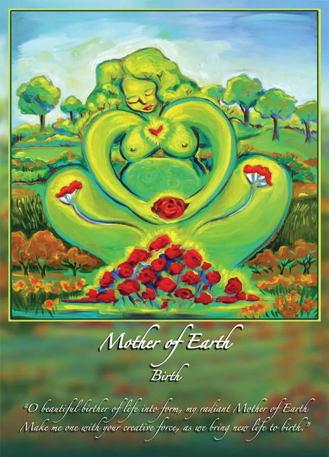 Katherine Skaggs Mother of Earth Altar Card