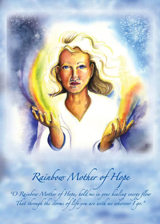 Katherine Skaggs Rainbow Mother of Hope Altar Card