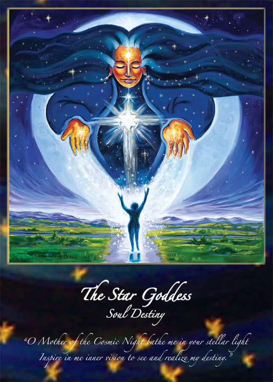 Katherine Skaggs The Star Goddess Altar Card