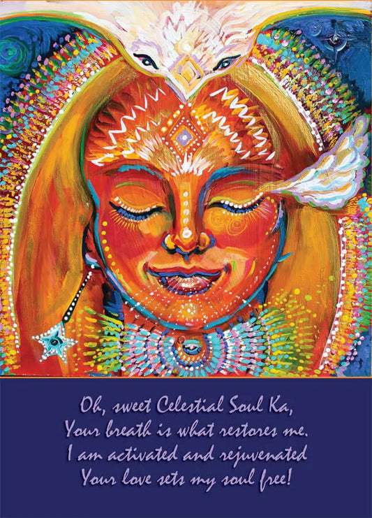 Katherine Skaggs Celestial Soul Ka Altar Card