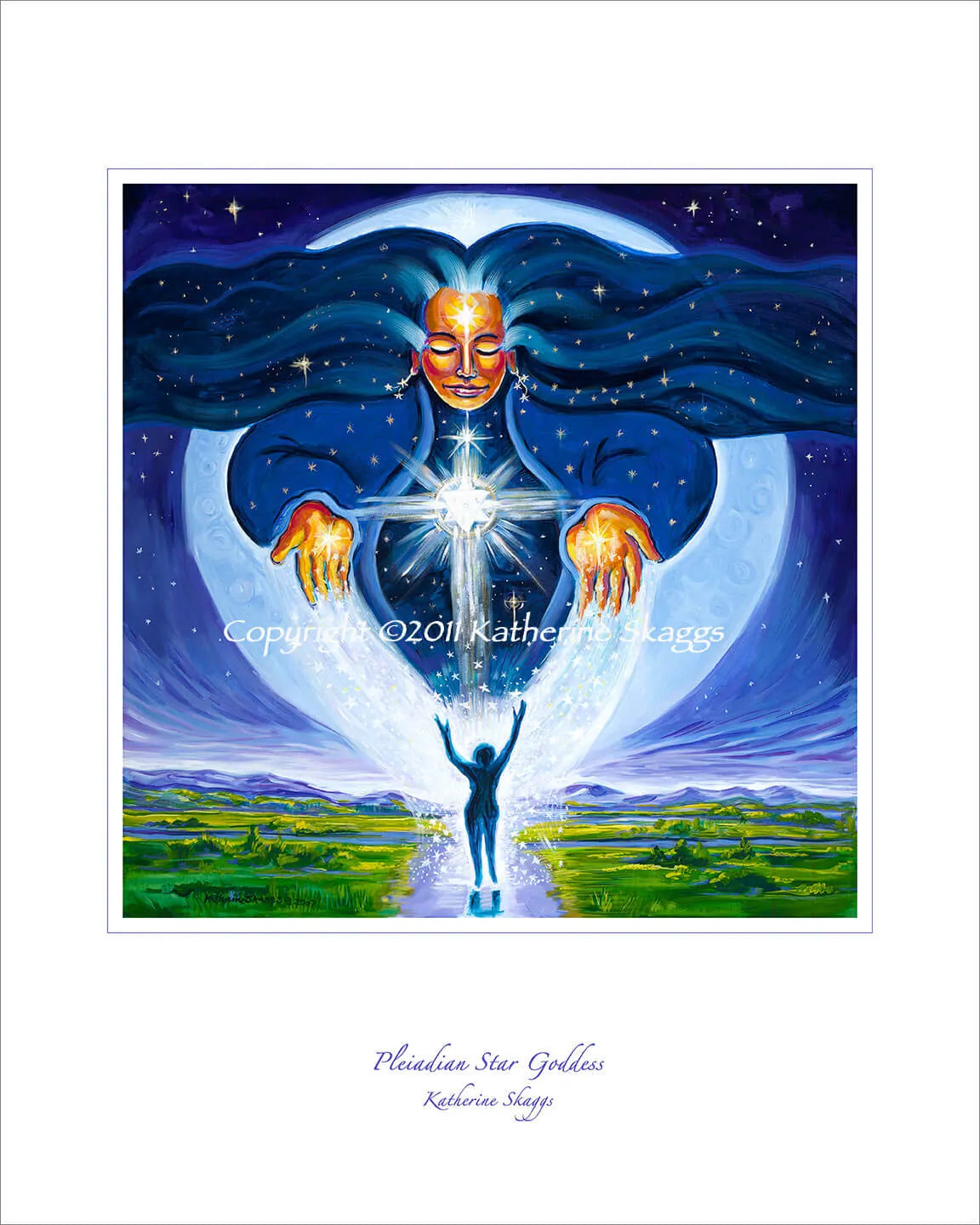 Pleiadian-Star-Goddess-16x20-by-Katherine-Skaggs