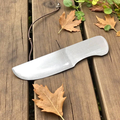 4" inch mini selenite knife for energy work