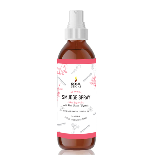 White Sage & Rose Smudge Spray
