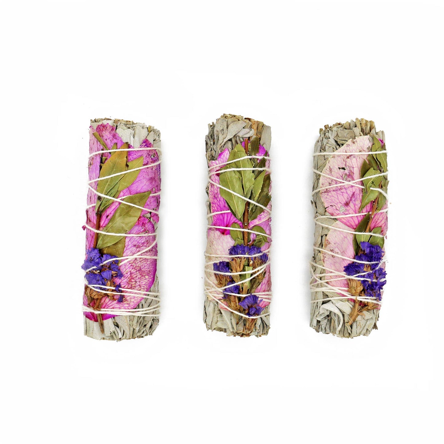 Meadow Fresh Floral White Sage Smudge Stick