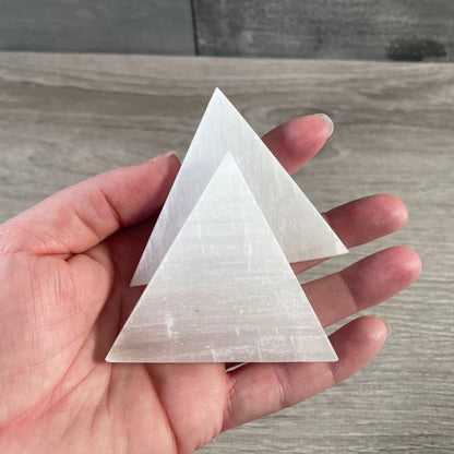 Selenite Charging Plates for Crystals – Polished Energy Cleansing Slabs