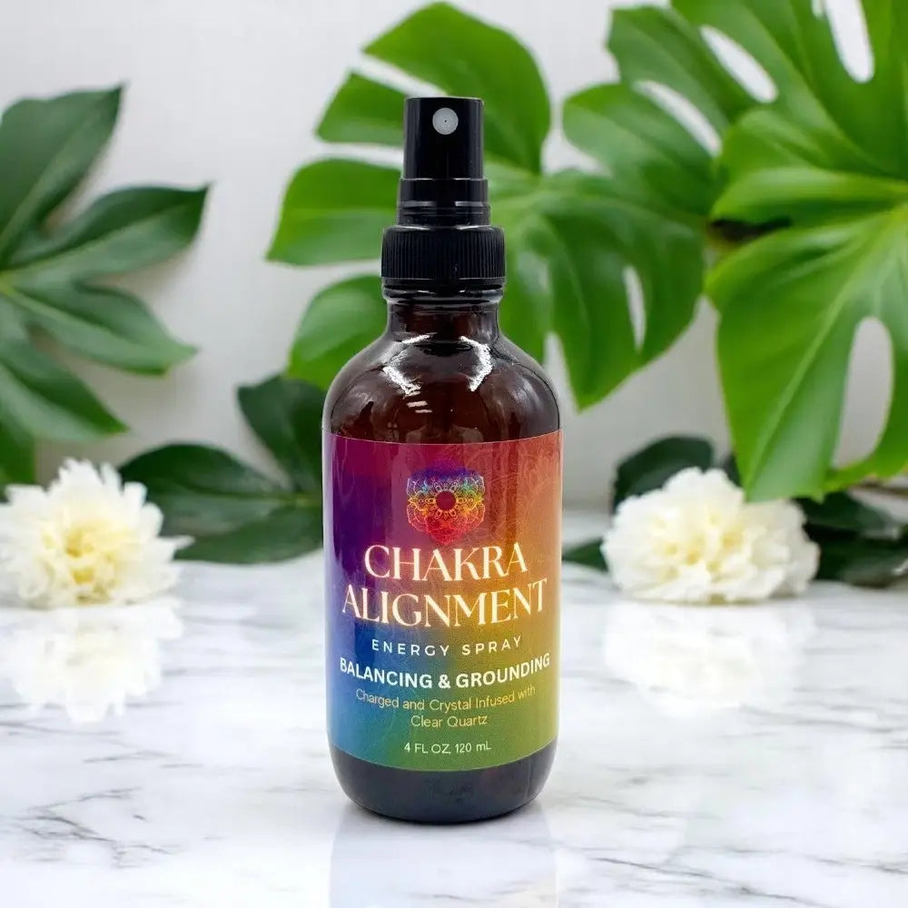 Chakra Alignment Essential Oil Spray for balancing and grounding