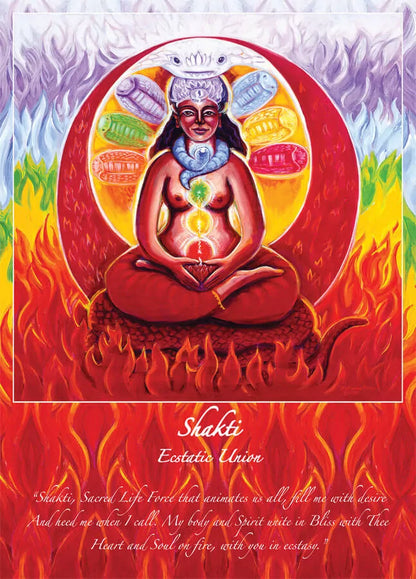 22 Goddesses - Mythical Goddess Altar Card Collection Shakti Altar Card