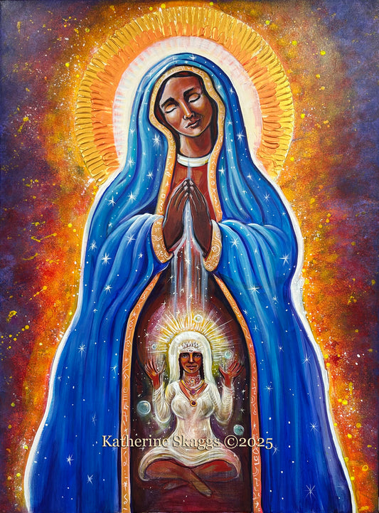Mary of the Stars Divine Feminine Art