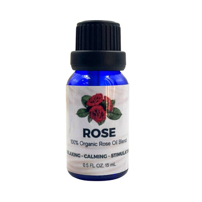 Organic Rose Essential Oil .5fl oz/15 ml bottle