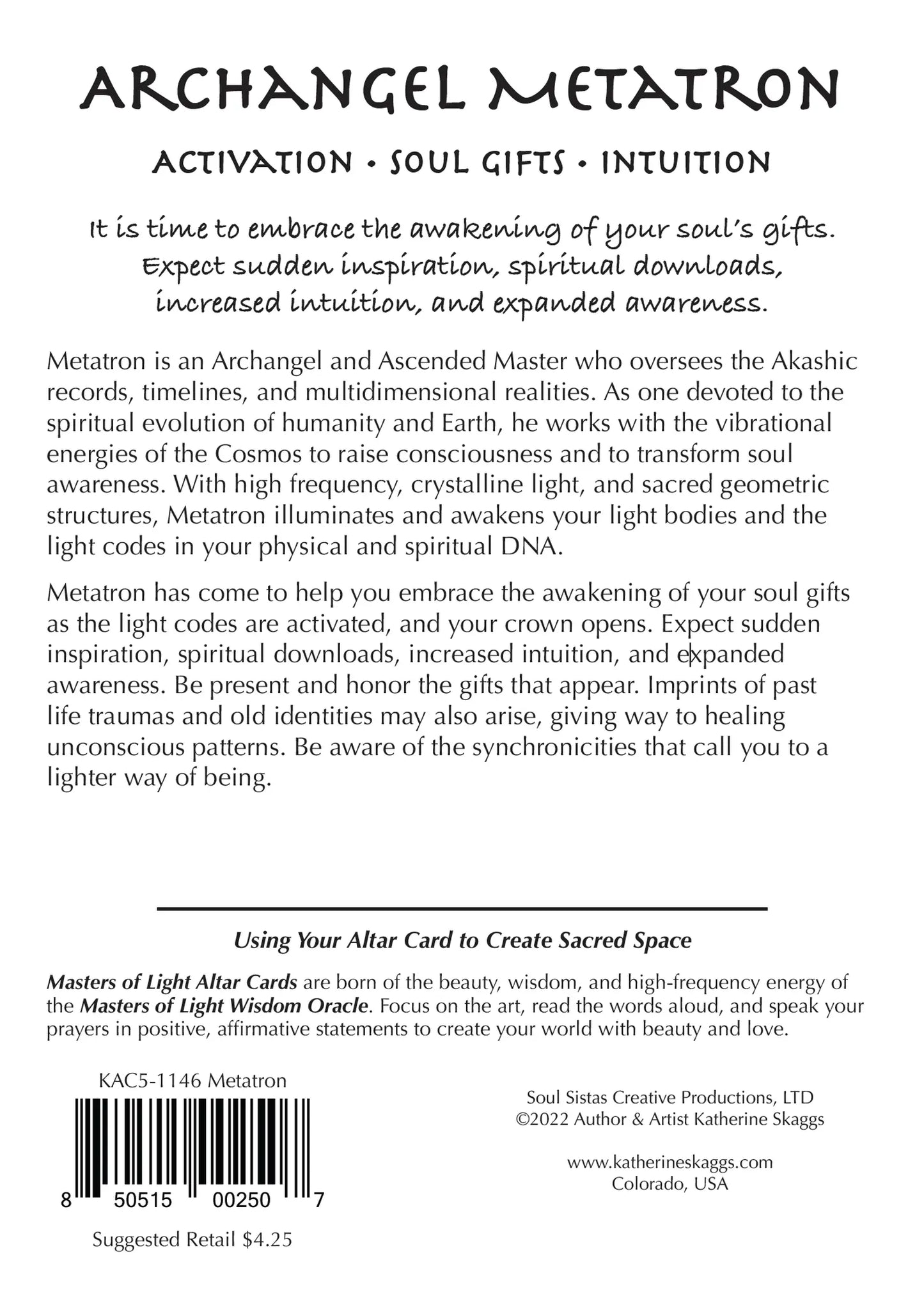 Archangel Metatron – Activation of Soul Gifts
Archangel Metatron guides the awakening of your soul gifts and higher awareness. As a keeper of the Akashic records and sacred timelines, he works across dimensions to support your spiritual evolution. Through high-frequency light and sacred geometry, he activates your energy field and expands your consciousness.
At this time, you may experience sudden inspiration, intuitive insight, and spiritual downloads. Therefore, remain open and present. These messages are
